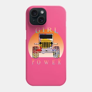 Jeep Girl  Power Phone Case