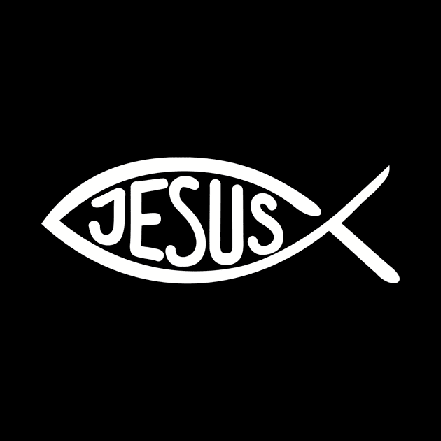 Jesus Fish by Designzz