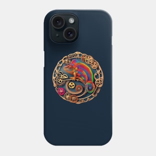 Cogs Chameleon Phone Case