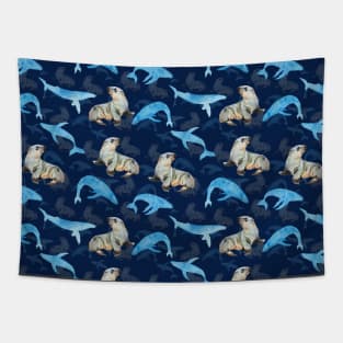 sea ​​creatures Tapestry