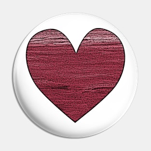 Red Heart Pin