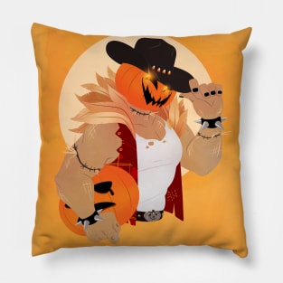 jack-o'-lantern Pillow