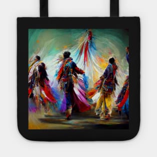 Colorful Tribal Dance- best selling Tote