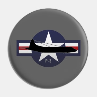 P-3 Orion Anti-Submarine and Maritime Surveillance Patrol Airplane Pin