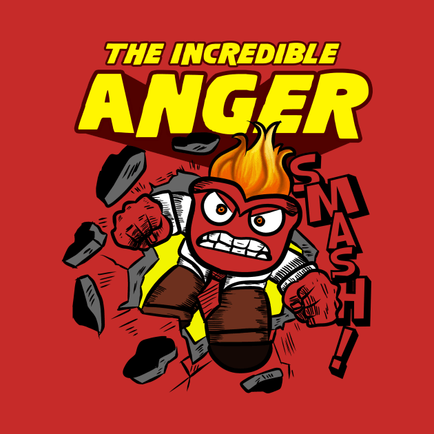 The Incredible Anger by absolemstudio