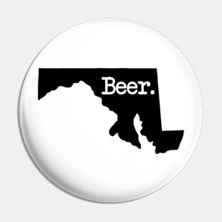 Maryland Beer MD Pin