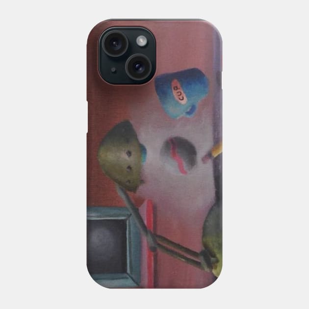 UFO Still Life Phone Case by ManolitoAguirre1990