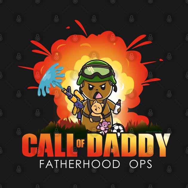 Call of Daddy Fatherhood Ops Father's Day by NerdShizzle