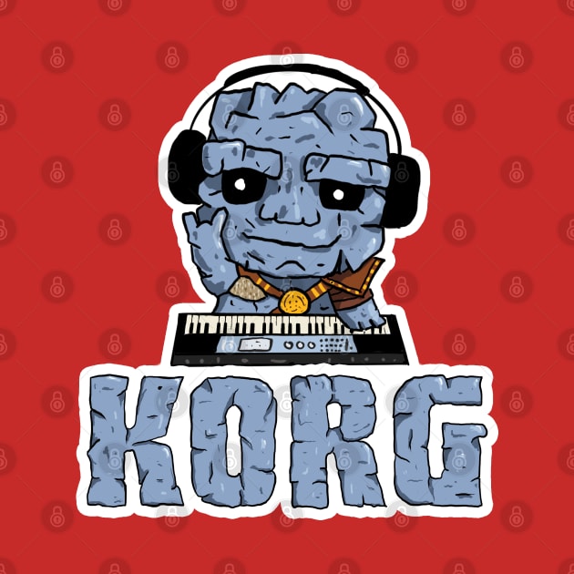 Korg on a KORG by Vermindesign