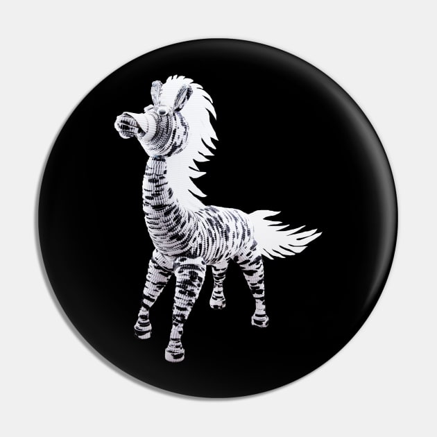 The horse Pin by Crazy_Paper_Fashion