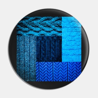 Patchwork knitting pattern wool Pin