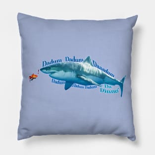 Shark and his dinner Pillow