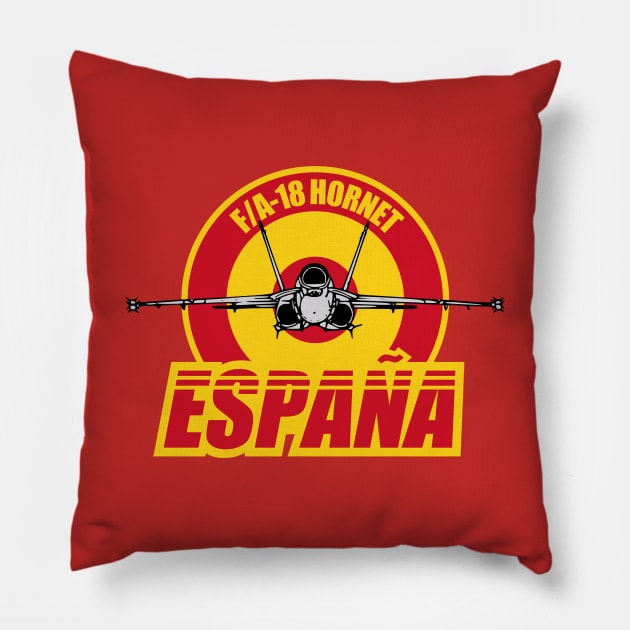 F/A-18 Hornet Espana Pillow by TCP