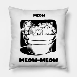 Cute little meow-meow Pillow