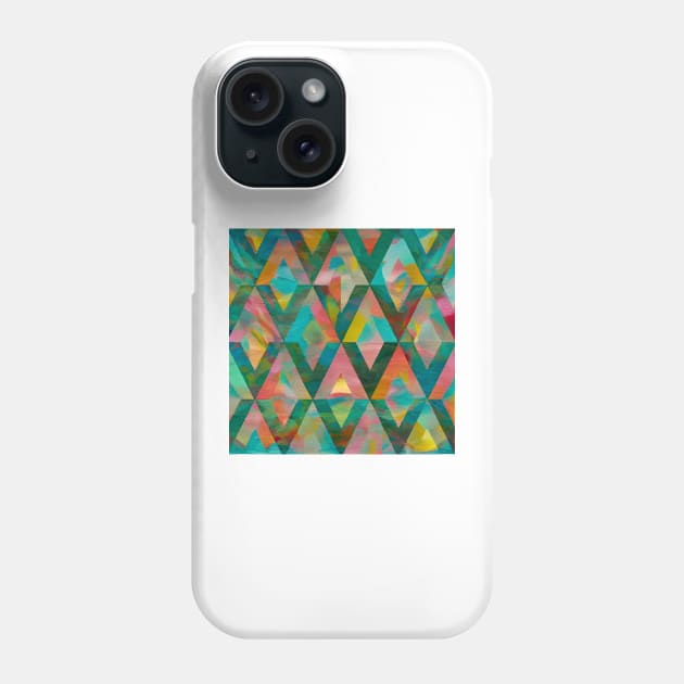 Argyle Abstract Phone Case by DANAROPER