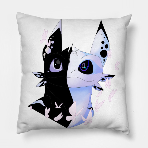the pillows×RADIO DRAGON　FMTOKYO Toothless head, night fury, how to train your dragon, Httyd