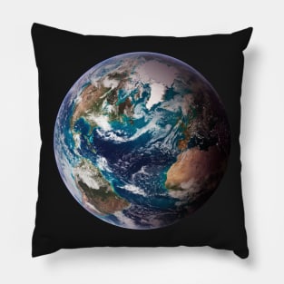 Earth From Space Pillow