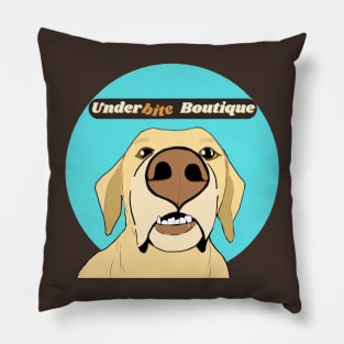 Underbite Boutique Logo Pillow