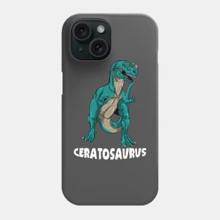 Ceratosaurus Dinosaur Design Phone Case