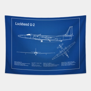 Lockheed U-2 Dragon Lady - AD Tapestry