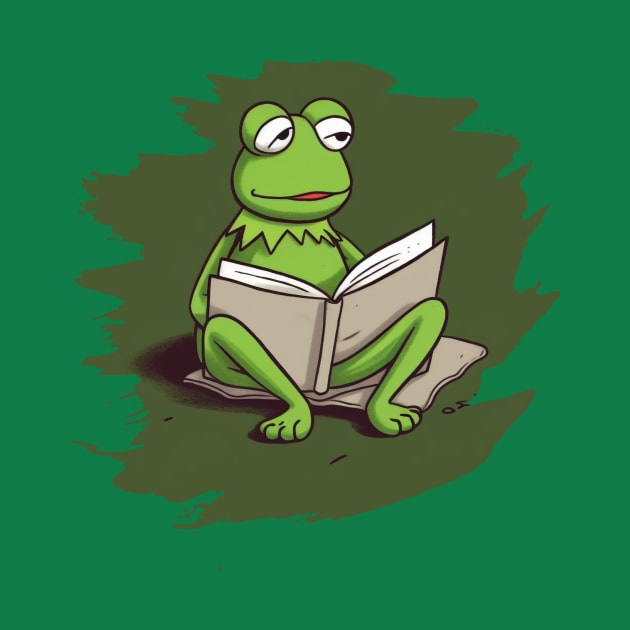 Kermit The Frog relaxing... by Pixy Official