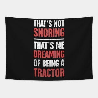 Funny Farmer Tractor Quote Tapestry