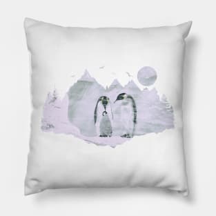 Penguin Family Pillow