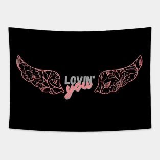 Lovin You with wings-Valentine's day Tapestry