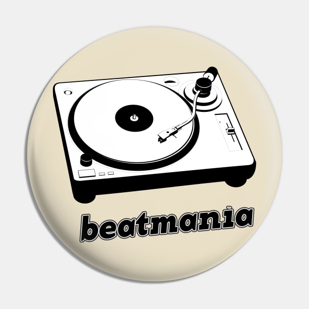 Beatmania Turntablism Pin by Amnolys