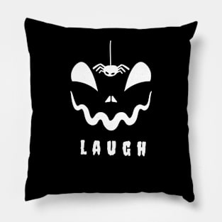 scary laugh Pillow