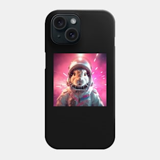 Vaporwave Retrowave Synthwave Bunny - Astronaut - Rabbit - Space Fantasy Illustration Phone Case