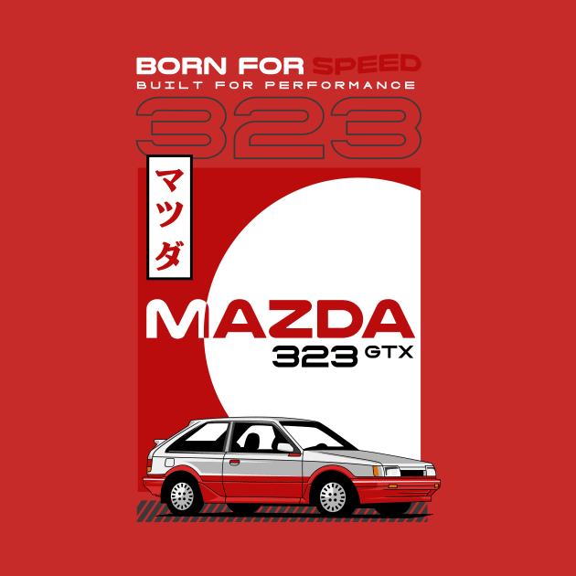 Mazda 323 GTX by Harrisaputra