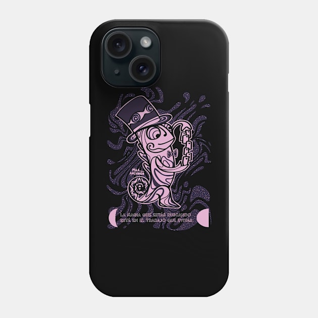 Magic chameleon Phone Case by Mar Anchondo