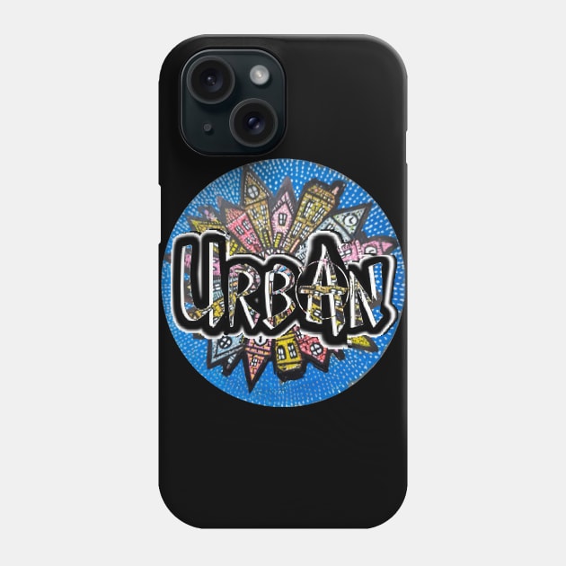 Urban Graffiti 1 by LowEndGraphics Phone Case by LowEndGraphics