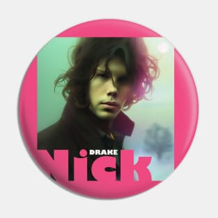 Nick Drake Pink Moon Pin