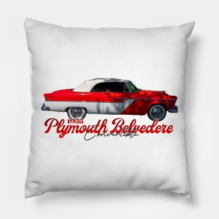 1955 Plymouth Belvedere Convertible Pillow