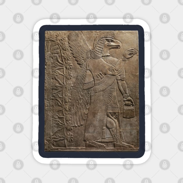 Babylonian god Magnet by piksimp