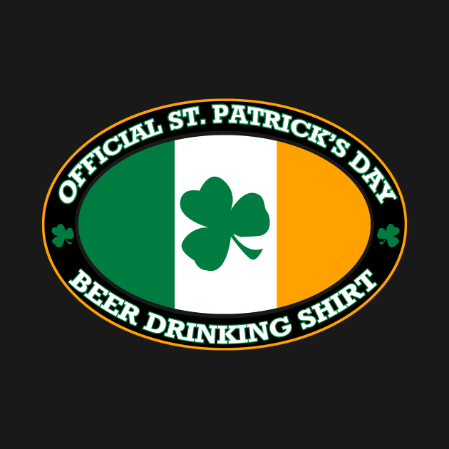 Beer Drinking Shirt | ST Patrick's Day by Bersama Star