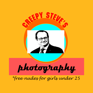 creepy Steve's photography T-Shirt