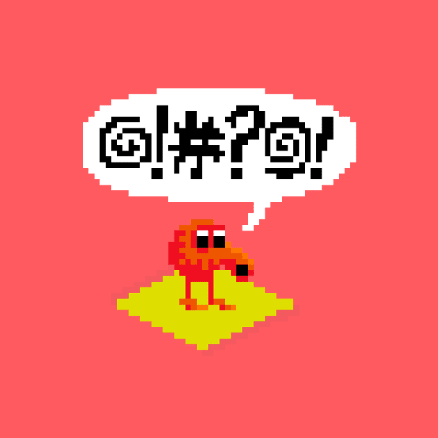 Pixel Q*Bert by demonigote