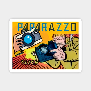 Paparazzo photographer of the stars Magnet