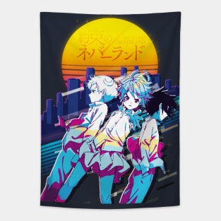 Characters The Promised Neverland Tapestry for Sale by roywegner