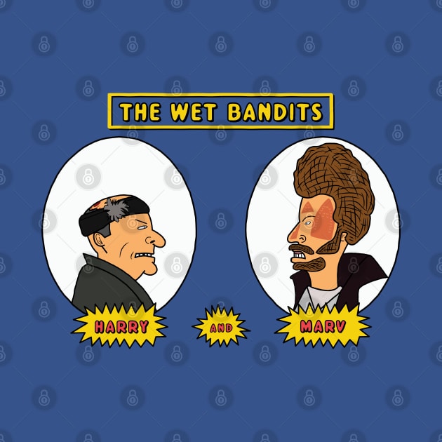 The Wet Bandits: Harry and Marv by bryankremkau