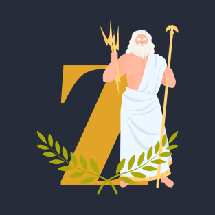 Command the heavens, wield the thunder - Embrace the strength of Zeus T-Shirt