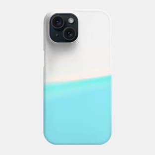 blue white abstract texture Phone Case