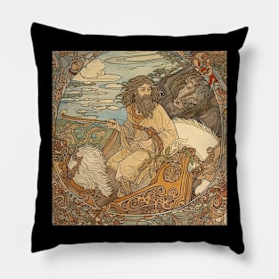 Harald Hardrada Norse mythology Pillow