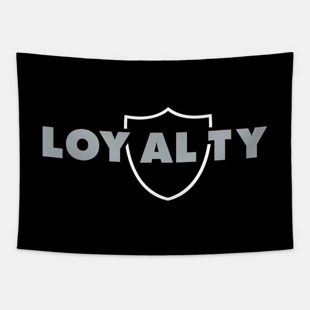 Loyalty Raiders Tapestry by fatdesigner