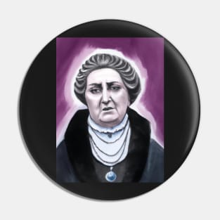 Helena Madame Blavatsky founder of theosophy painted impressionist surrealist style Pin