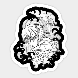 Stickers Zenitsu - Demon Slayer - Daëlys Art