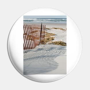 Trapped on the Beach Pin